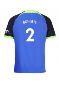 Tottenham Hotspur Matt Doherty #2 Fotballdrakt Borte Klær 2022-23 Korte ermer